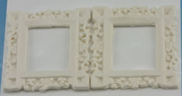 Dollhouse Miniature Picture Frame, 2 Pcs